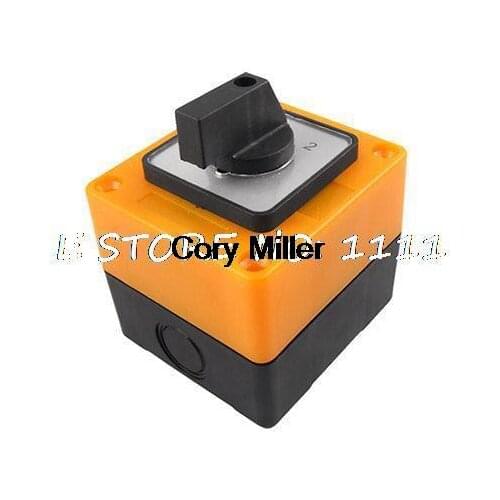 LW28-20/3 20A 500V Rotary 3 Position Selector Changeover Switch