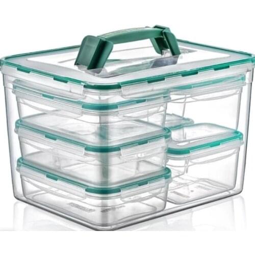 Plastart Fresh Box Locked Storage Box 8 Pieces