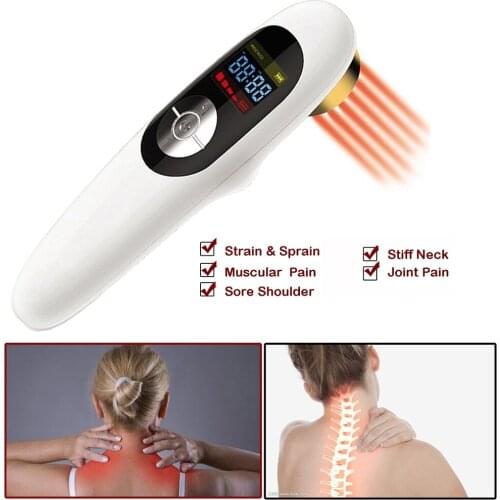 Handheld Cold Laser Medical Therapeutic Laser Physiotherapy Equipment LLLT Muscle Pain Relief Arthritis Joint Pain Management