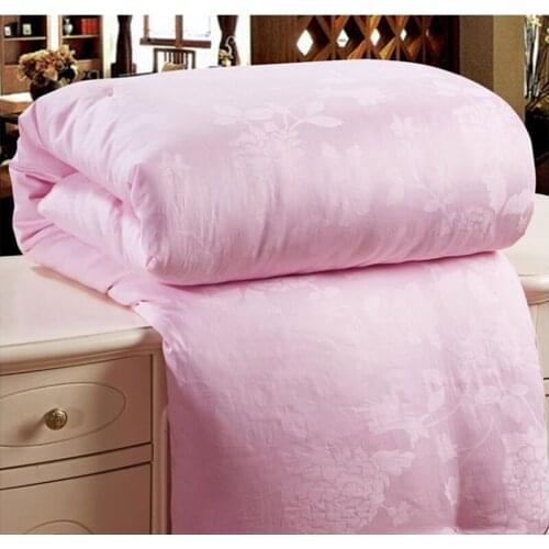 Renteng - silk 100% mulberry silk air conditioning quilt spring and autumn quilt winter quilt mother quilt core four seasons by