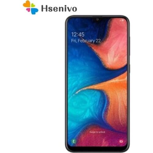 Samsung Galaxy A20 A205U Refurbished-Original Unlocked 4000 mAh Wi-Fi Dual SIM Android 13.0MP LED 6.2'' 2GB RAM 32G US version