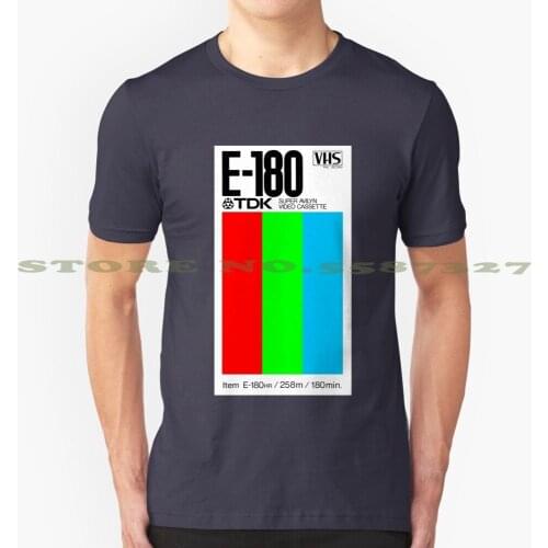 Vhs Tape Retro Fashion Vintage Tshirt T Shirts Vhs Tape Cassette Retro Vintage Movies Video Born In The 80S 90S Nostalgia