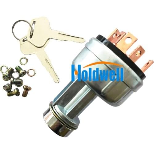Holdwell Ignition Starter Switch CH11696 for John Deere 650 750 850 950 1050 1250 1450 1650