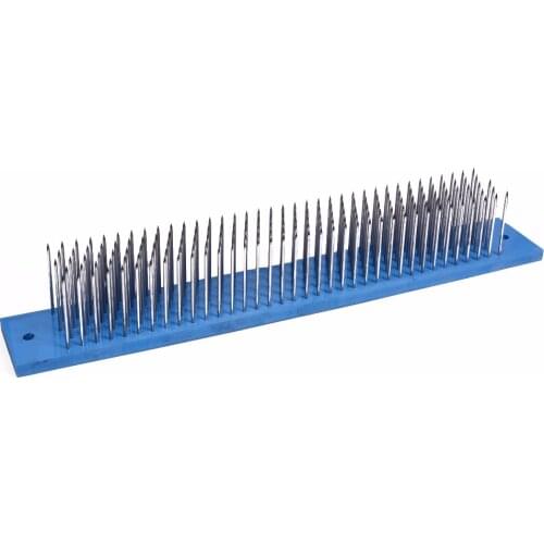 173 Teeth Korean Professional Stainless Steel Needles Hair Hackle for Raw Hair Making Remy Human Hair Extensions Tools