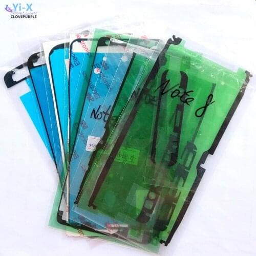 2PCS Adhesive Glue Tape Sticker Front Housing LCD Touch Screen Frame For Samsung Galaxy Note edge 1 2 3 4 5 7 8