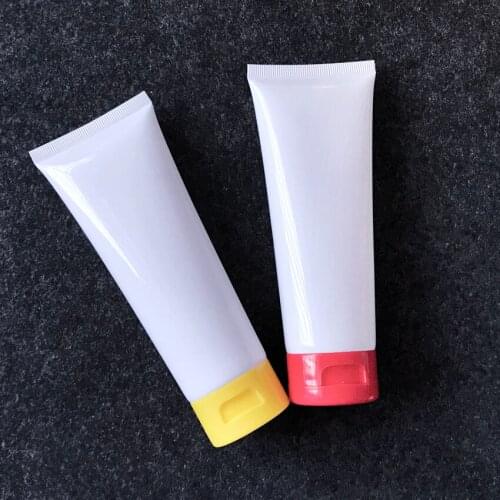 300pcs/lot 100g 100ml Empty Plastic Squeeze Bottle Soft Tube Empty Cosmetic Containers For Cream Lotio Empty Cosmetic Soft Tube