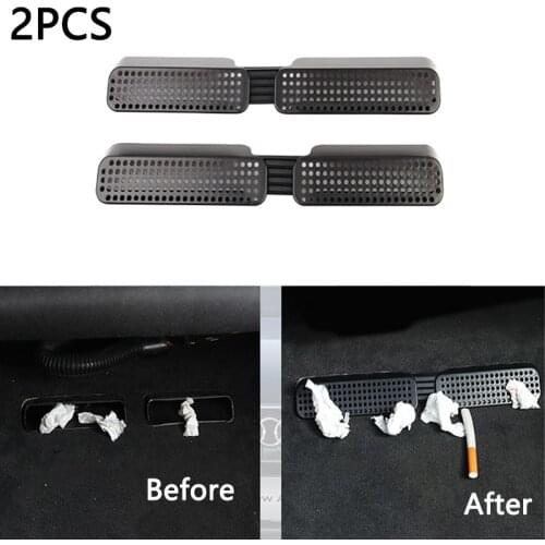 Car Under Seat AC Heat Air Conditioner Duct Vent Outlet Grill Protective Cover for Audi Q5L A6L Styling Interior Accessories