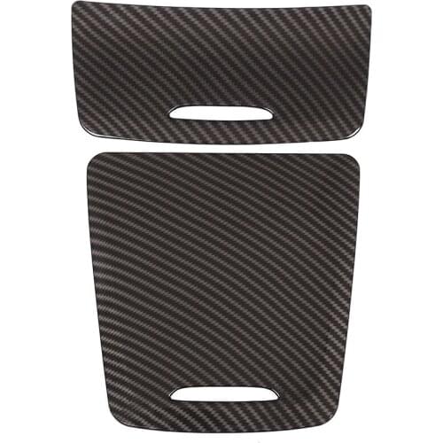 Carbon Fiber Car Center Console Storage Box Panel Decoration for Mercedes Benz CLA GLA a Cl W117 W176 A180 2014-2017
