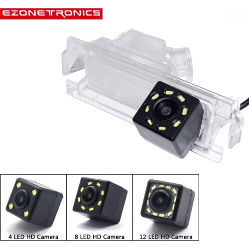 4-8-12LED Car CCD Night Vision HD Backup Rear View Camera For Kia K2 Rio3 Hatchback Ceed 2013 Hyundai Accent Solaris Verna 2014