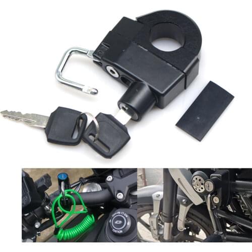 Motorcycle Helmet Security Lockfor Kawasaki VN 800 Classic Vulcan/VN 900 Classic Vulcan/VN 1500/1600/1700/2000 Classic Vulcan
