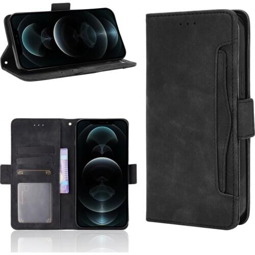 For Apple iPhone 13 Pro Max Multi-function card slot Leather Book Flip Design Wallet Cover For iPhone 13 Mini 13Pro Max Case