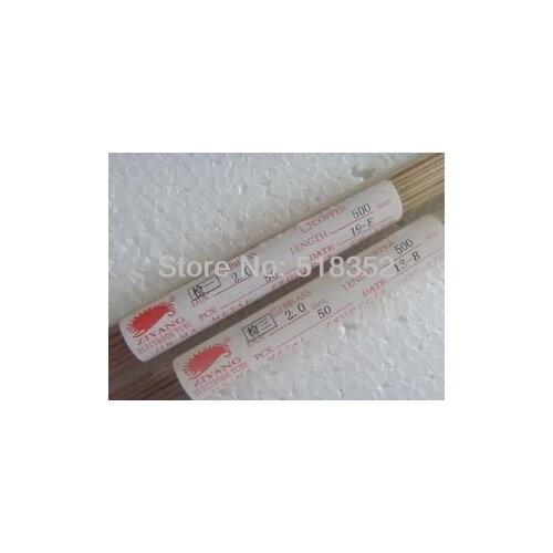 2.0mmx500mm Single Hole Ziyang Brass Electrode Tube for EDM Drilling Machines