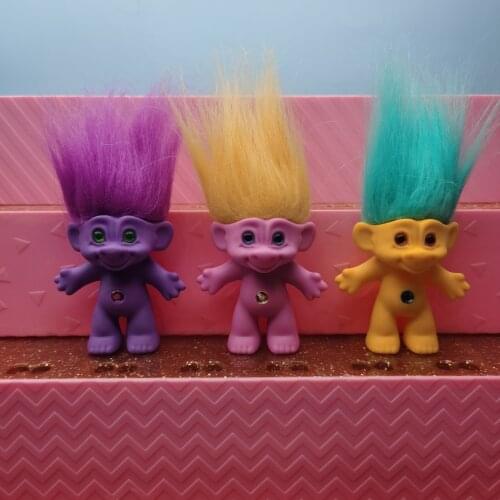 Original multiple styles to choose from magic hair elves magic hair long hair troll biy toy doll childrens play house toy