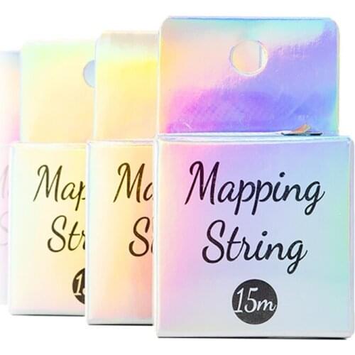 Pre-inked Brow Mapping Thread Pigment Strings Semi Permanent Tattoo Eyebrow