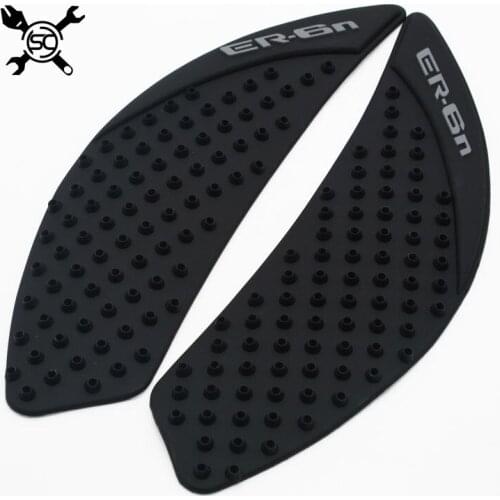 Anti Slip Tank Protective Pad Side Gas Knee Grip Traction Pads Protector Stickers 3M Fits For Kawasaki ER-6N 06-12 13 14 15 16
