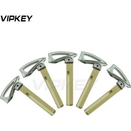 Remotekey 5pcs remote emergency right profile key blade For Hyundai Santa Fe 2013 2014 2015 smart small insert key blade
