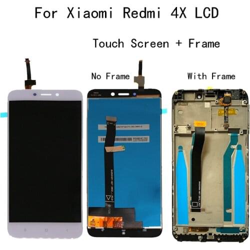 5.0-inch For xiaomi redmi 4x LCD Display touch screen +With Frame digitizer replacement for xiaomi redmi 4x Screen repair parts