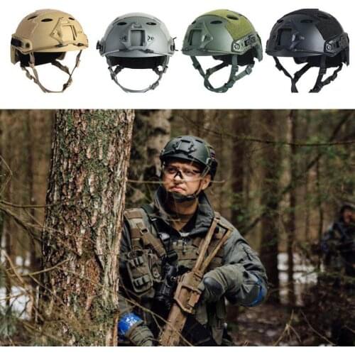 Tactical Army Military Helmet Cover Casco Airsoft Helmet Hunting Shooting Paintball Fast Jumping Protective Face Mask Helmet