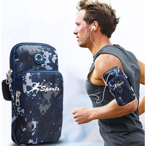 Waterproof Sports Armband Phone Case For IPhone For Samsung For Huawei Universal Sport Phone Case Arm Band Running Bags