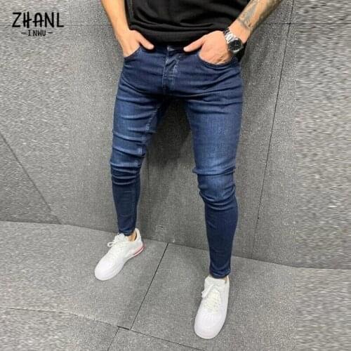 ZHANLINWU Mens Jeans China