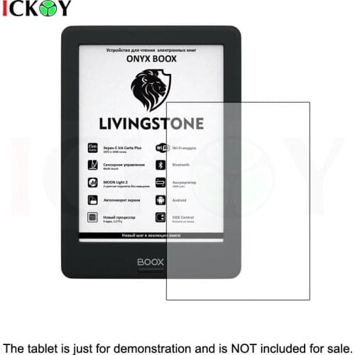 2pcs Matte/Clear LCD Screen Protector Cover Anti-Scratch Shield Film Skin for ONYX BOOX LIVINGSTONE 6 inch Accessories