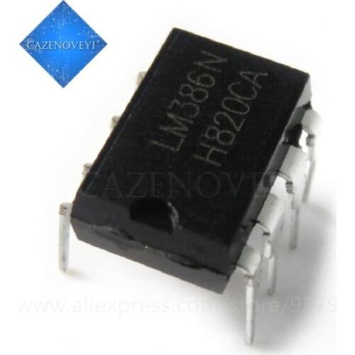 5pcs/lot LM386N-4 DIP8 LM386-4 DIP 386N-4 new and original IC In Stock