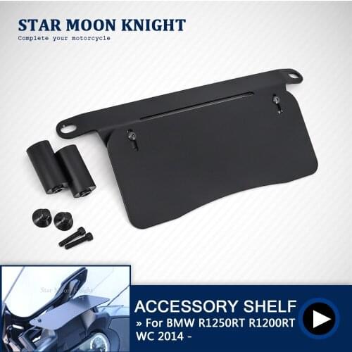 Motorcycle Accessories Shelf GPS Plate Navigation Bracket Electronic Equipment Platform Fit For BMW R1250RT R 1250 RT R1200RT WC
