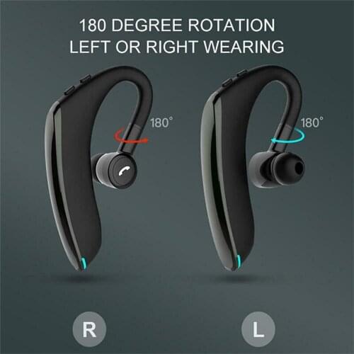 F900 Bluetooth 5.0 Wireless Earphones With Mic HiFi Stereo Ear-Hook Headset Business Long Standby Driving Headset fone bluetooth
