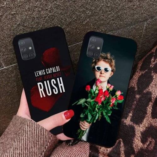 CUTEWANAN Lewis Capaldi Bling Cute Phone Case For Samsung A10 A20 A30 A40 A50 A70 A80 A71 A91 A51 A6 A8 2018