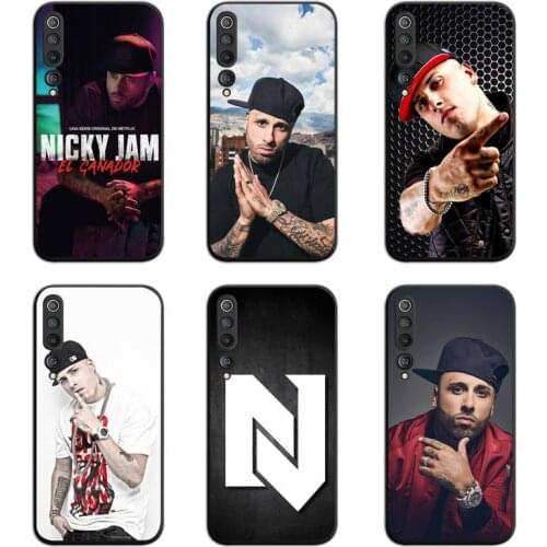 Nicky Jam Phone Case For Xiaomi Mi Note 10 Lite Mi 9T Pro xiaomi 10 CC9 9SE