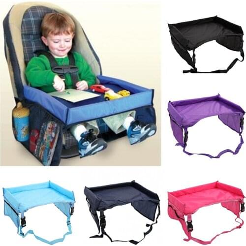 New Child Stroller Seat Tray Waterproof Storage Bag Children Toy Holder Desk Infant Stroller Board Table Child Car Seat Tray