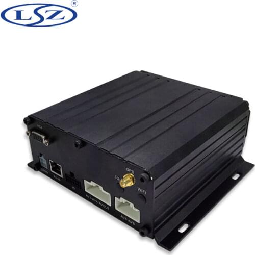 H.264 2.0MP AHD 1080P Vehicle Blackbox DVR 8Channels HDD GPS Mobile DVR