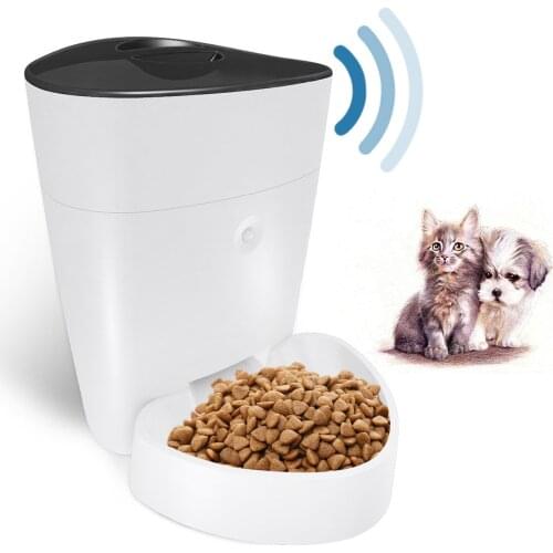 Smart Cat Dog Dry Food Dispenser Bowls Manual Feeding Function Gifts for Pet Food Dispenser Bowl Feeder
