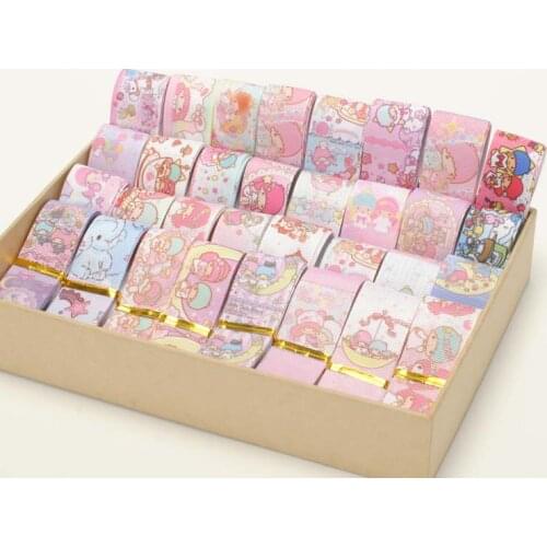 Little Twin Star Grosgrain Ribbons NEW mixed 10 style 22/25mm random set sweet printed ,1Y/style For decoration accessory