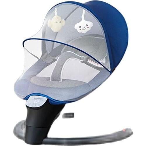 Baby Rocking Chair Multifunctional Baby Electric Rocking Bed Newborn Comforting Chair Electric Sleeping Cradle
