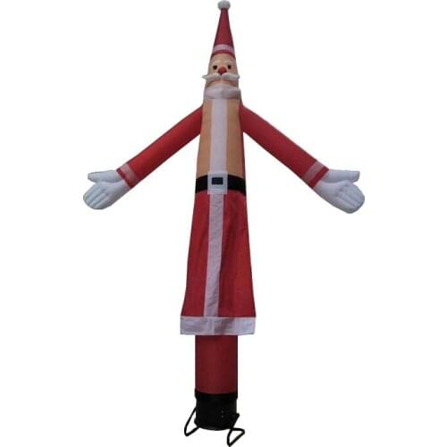 Inflatable air dancer for christmas/ inflatable santa claus air dancer/Sky dancer for promotion Inflatable Santa Claus tube man