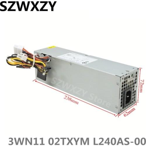 New PSU For Dell OptiPlex 390 790 990 3010 7010 9010 240W Power Supply 3WN11 L240AS-00 TXYM H240AS-00/01 AC240AS-00/01 H240ES-00
