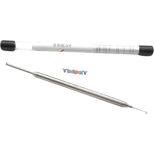 1PC Dental Orthodontic Dynamometer Tension Meter 0-450g rangeForce Oral Gauge