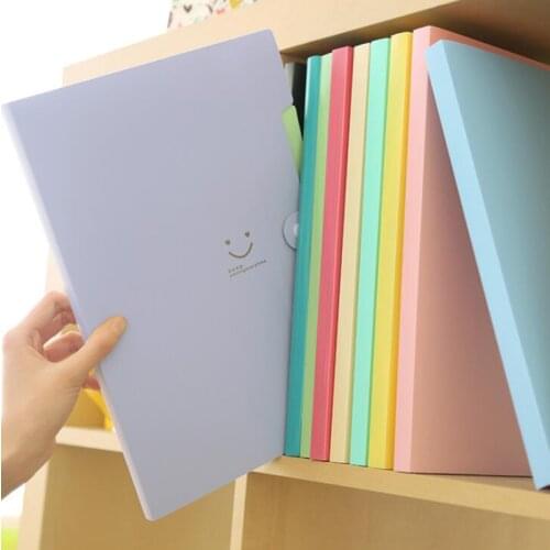 Folder A4 Document Bag 5 Pockets Folder Documents Organizer Waterproof Carpeta File Folders Paper Music Clip Office Supplies