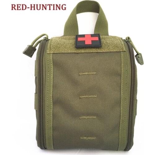 Molle Tactical First Aid Kid Utility Medical Accessory Bag Waist Pack Survival Medic Bag Nylon Pouch