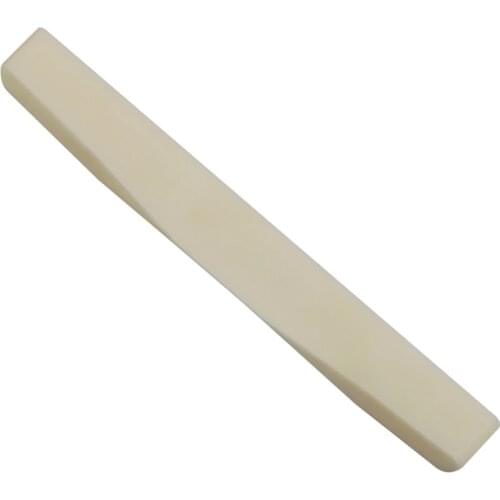 Tooyful Portable 1Pc Classical Guitar String Buffalo Bone Bridge Saddle for Acoustic Guitar Musical Instruments New White 75mm