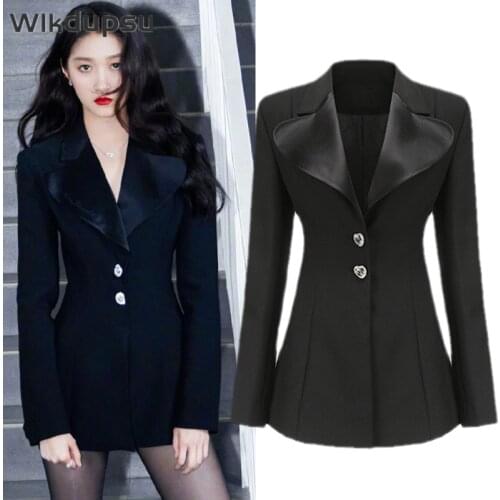 WLKDUPSU Women's Office Blazers