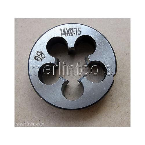 14mm x .75 Metric Right hand Die M14 x 0.75mm Pitch