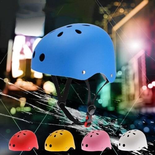 2021 Safety Helmet Adult Child Outdoor Bicycle Cycle Bike Scooter BMX Skateboard Skate Stunt Bomber Color Bicycle Hip Hop Helmet
