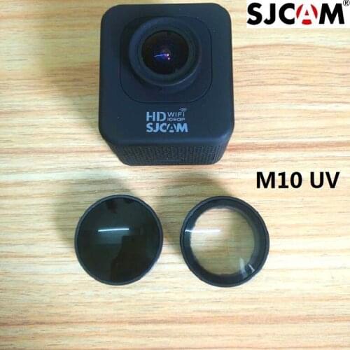 Clownfish For SJCAM Accessories Original M10 Camera Lens UV Filter Lens Cap Protective over For M10 wifi M10+ Plus Action Camera