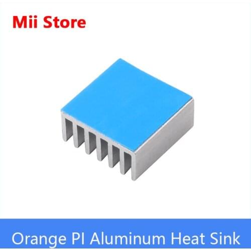 New Aluminum Heat Sink,Self-contained adhesive Suit for Orange PI Rasberry pi Development board Single board computer