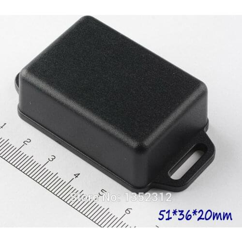 Free shipping 5 pcs/lot 51*36*20mmplastic project box wall mount plastic enclosure box plastic for electric distribution box