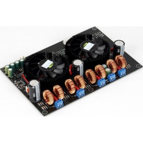 DC24-48V TPA3255 300W*4 Power Amplifier Board 4-Channels Class D Digital Audio Amplifier Board
