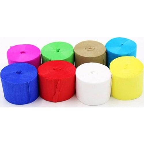 Crepe Paper Streamers Party Decorations Wedding Birthday Rolls