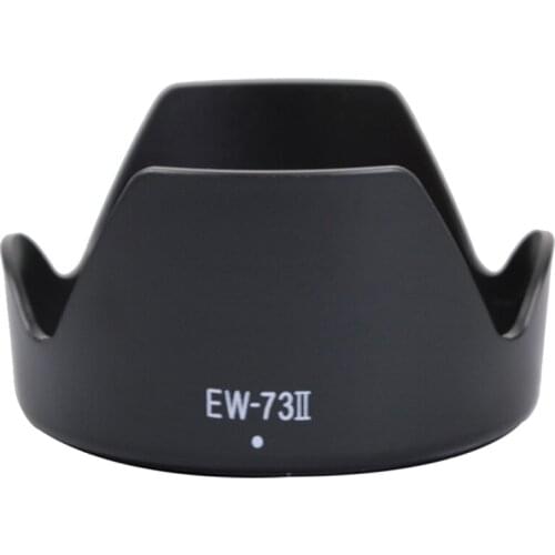 JUST NOW EW-73II Petal Lens Hood for Canon for EOS 60D 600D 550D 500D 450D 1100D with 24-85mm